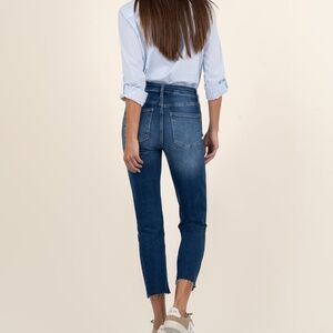 Kut from the Kloth Rachael High Rise Mom Jean Size 44 / Explore W/Darkstone Base